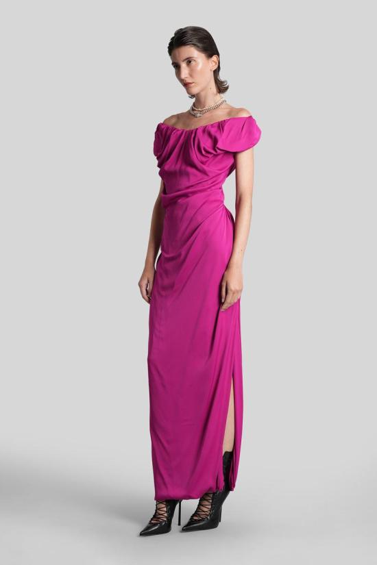 25FW 비비안웨스트우드 원피스 426372 1101039N W012Y Purple - VIVIENNE WESTWOOD