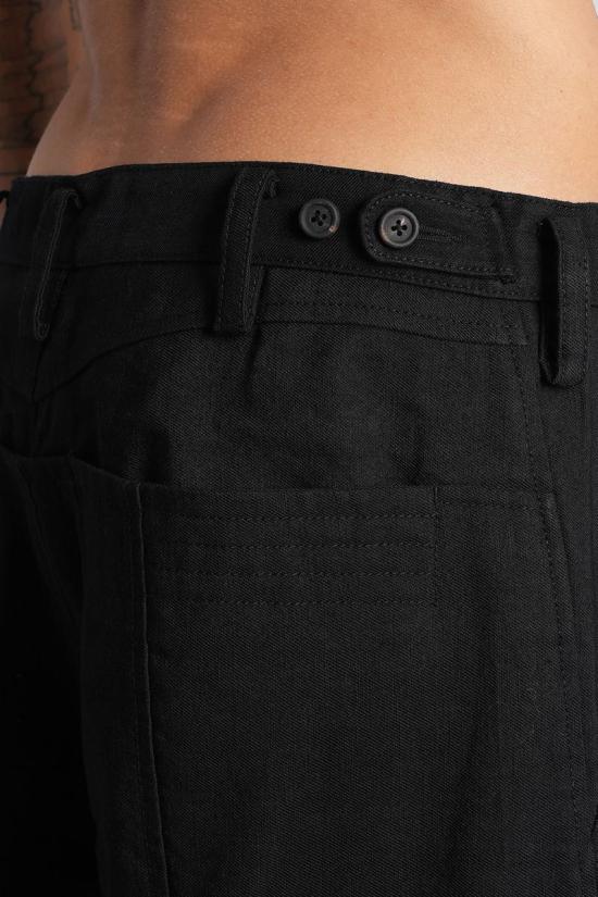 25FW 지기 첸 숏팬츠 429032 0M2530556 Black - ZIGGY CHEN