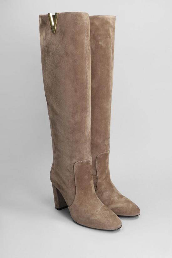 25FW 비아로마 부츠 423839 3865 Beige - VIA ROMA