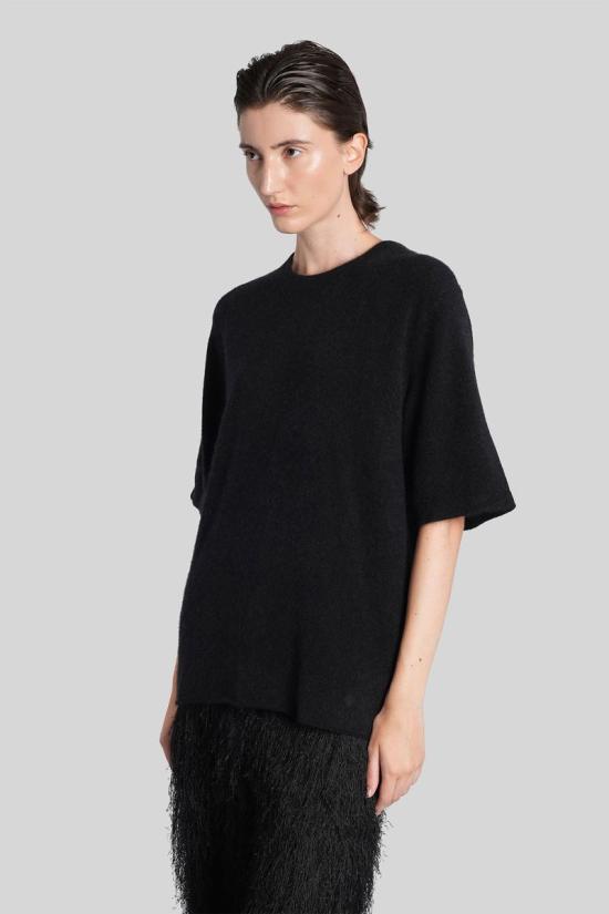 25FW 루루 스튜디오 스웨터 425555 RAVEN Black - LOULOU STUDIO