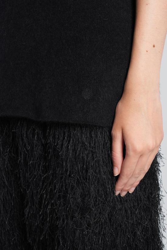 25FW 루루 스튜디오 스웨터 425555 RAVEN Black - LOULOU STUDIO