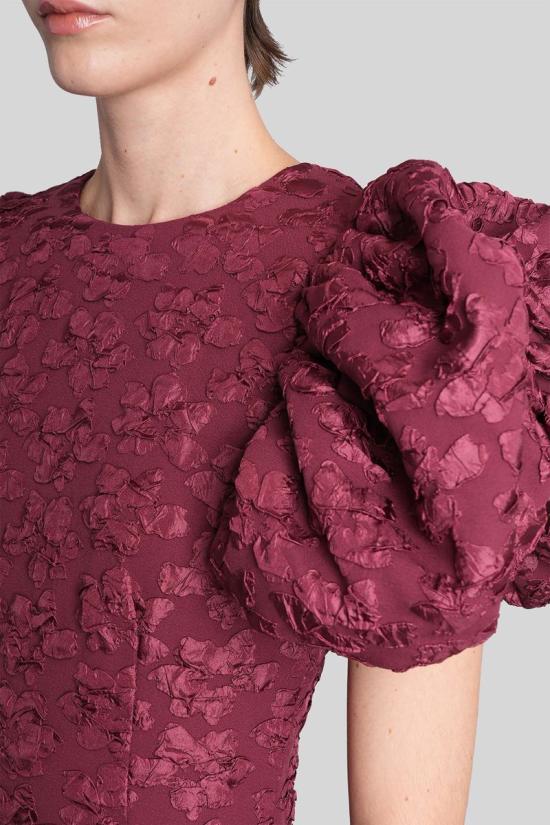 25FW 로테이트 바이 크리스텐슨 롱 원피스 426774 114601 Red - ROTATE BY BIRGERCHRISTENSEN