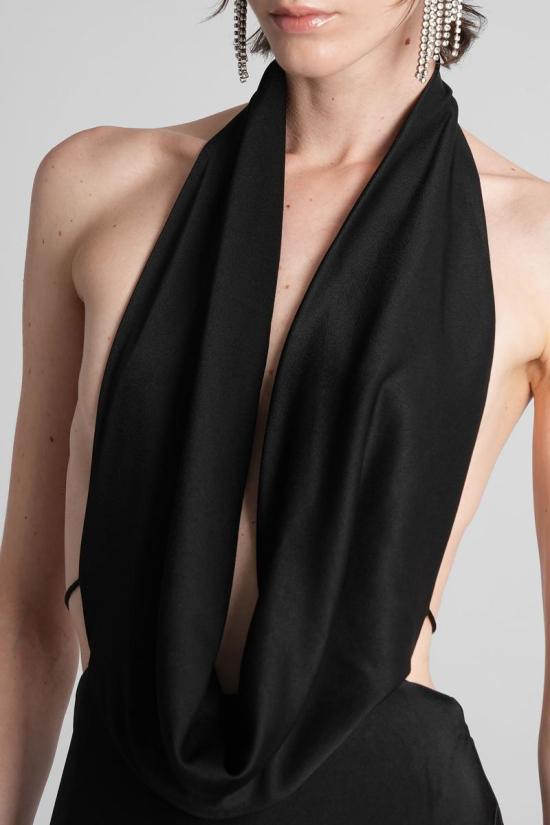 25FW 알렉스 페리 롱 원피스 423286 D1502PF25 Black - ALEX PERRY