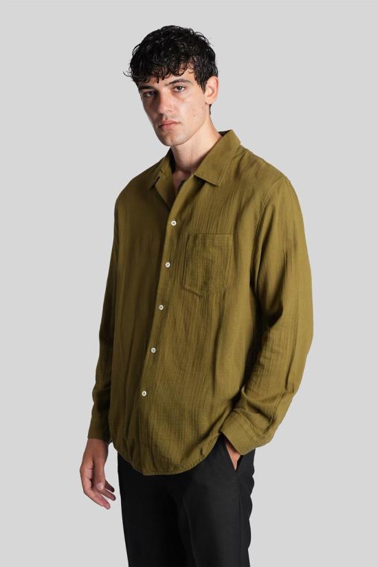 25FW 세퍼 긴팔 셔츠 427077 FW23LEOMOS GREEN - SEFR