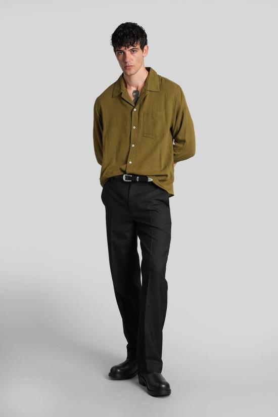 25FW 세퍼 긴팔 셔츠 427077 FW23LEOMOS GREEN - SEFR