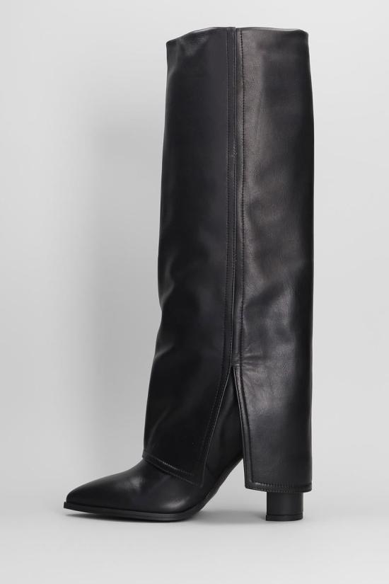 25FW 지젤 모아레 부츠 423460 TEDDY Black - GISEL MOIRE