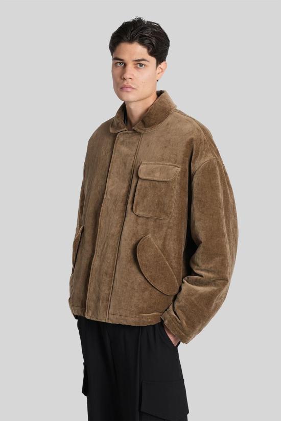 25FW 조르지오 아르마니 자켓 424646 GM002274TE17668 Beige - GIORGIO ARMANI