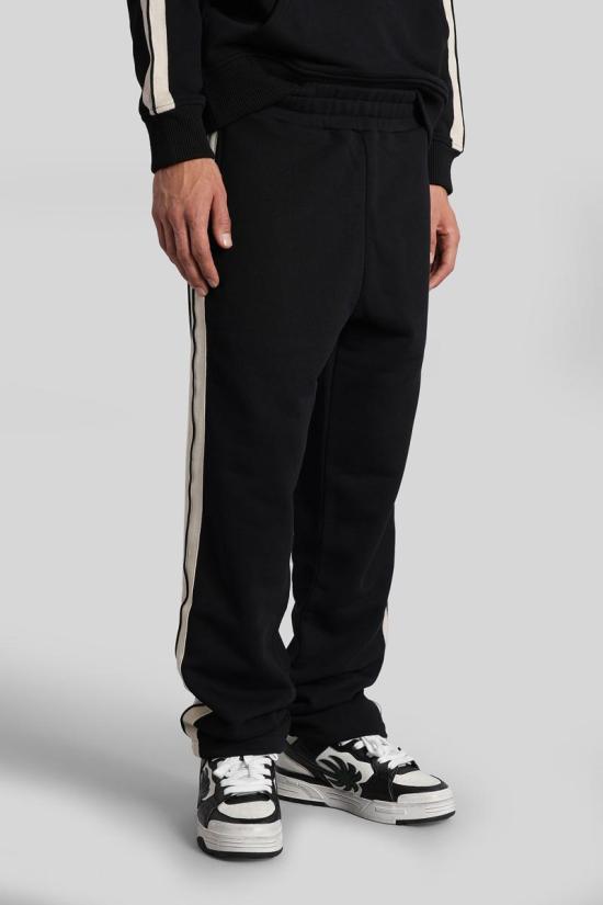 25FW 팜앤젤스 숏팬츠 428144 PMCH02KF25FLE001 Black - PALM ANGELS