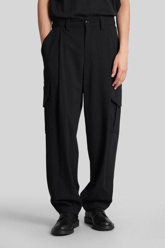 25FW 조르지오 아르마니 숏팬츠 424645 GM002252TE10043 Black