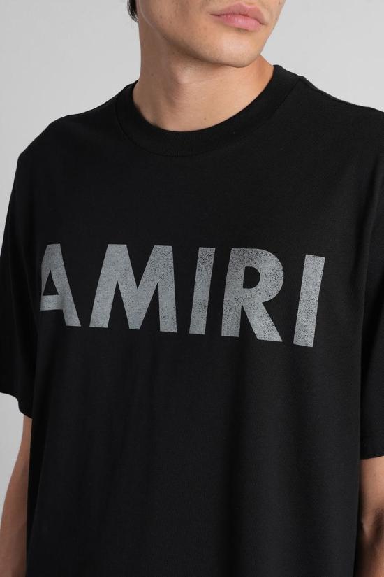 25FW 아미리 반팔 티셔츠 423482 AMJYTE1214 Black - AMIRI
