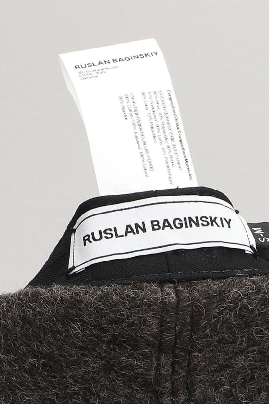 25FW 루슬란바진스키 베레모 423027 IVC09WP FL BROWN - RUSLAN BAGINSKIY