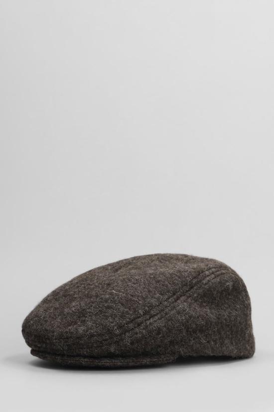 25FW 루슬란바진스키 베레모 423027 IVC09WP FL BROWN - RUSLAN BAGINSKIY