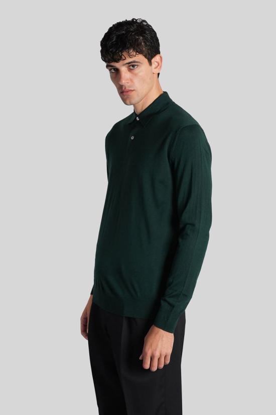 25FW 발렌타인 긴팔 셔츠 427682 B2W034 16W02 GREEN - BALLANTYNE