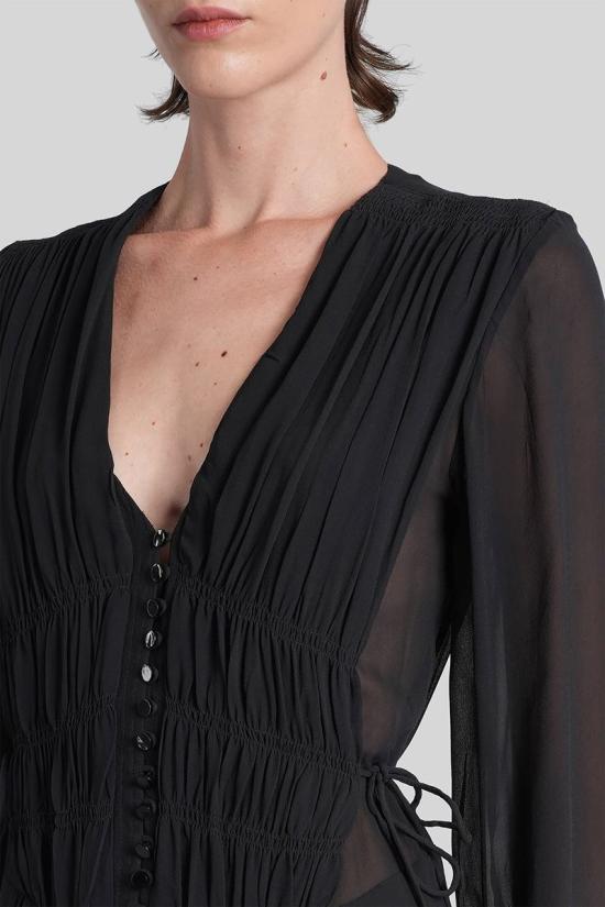 25FW 이자벨마랑에뚜왈 원피스 424808 RO0798FA C3J01E Black - ISABEL MARANT ETOILE