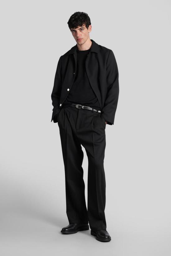 25FW 로베르토 콜리나 스웨터 427337 253M01001 Black - ROBERTO COLLINA