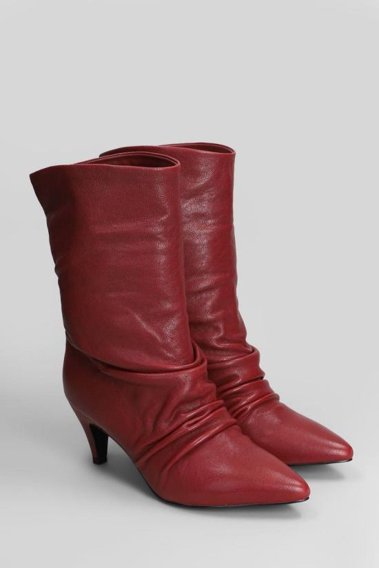 25FW Gold & Rouge 부츠 426894 LAIKA Red - OTHER BRANDS