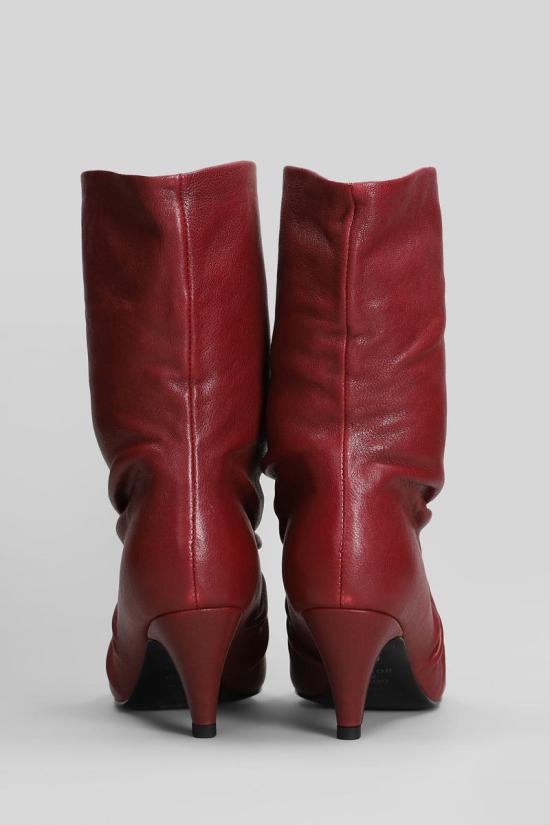 25FW Gold & Rouge 부츠 426894 LAIKA Red - OTHER BRANDS