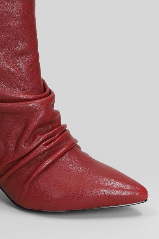 25FW Gold & Rouge 부츠 426894 LAIKA Red - OTHER BRANDS