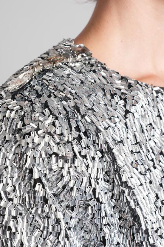 25FW 아레아 반팔 티셔츠 427335 FW25AWTS0048FA01 SILVER - AREA