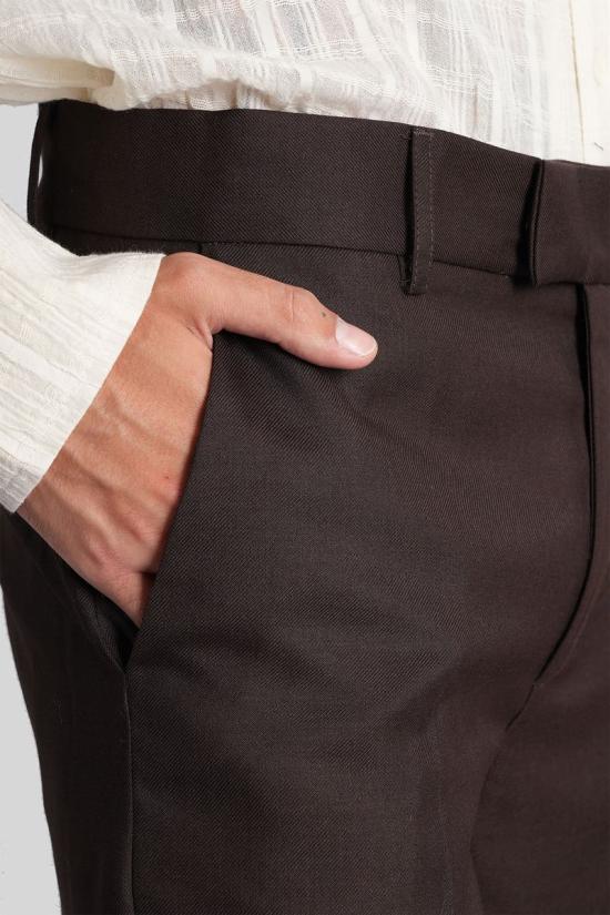 25FW 세퍼 숏팬츠 427079 MFW24MIKESUITSLU BROWN - SEFR