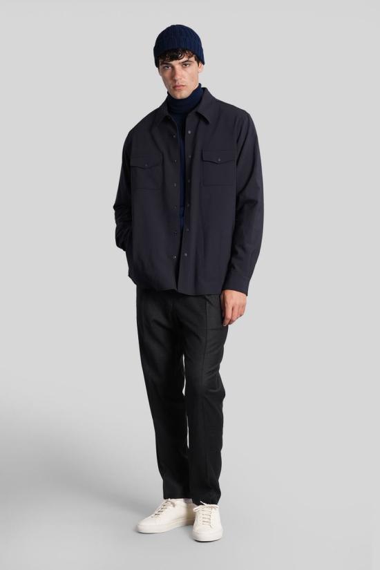 25FW 아스페시 자켓 427243 CE27Z058 BLUE - ASPESI