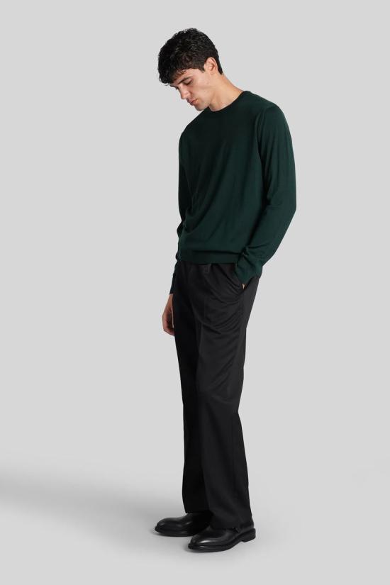 25FW 발렌타인 스웨터 427694 B2P000 16W02 GREEN - BALLANTYNE