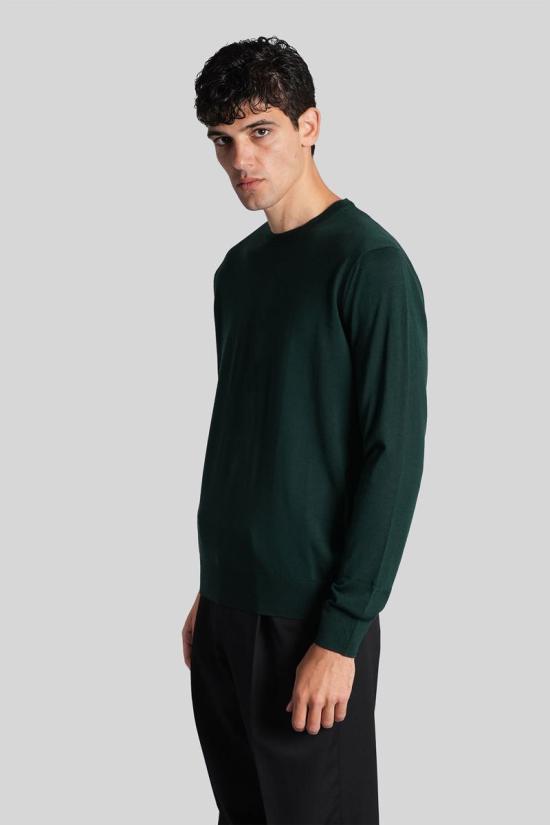 25FW 발렌타인 스웨터 427694 B2P000 16W02 GREEN - BALLANTYNE