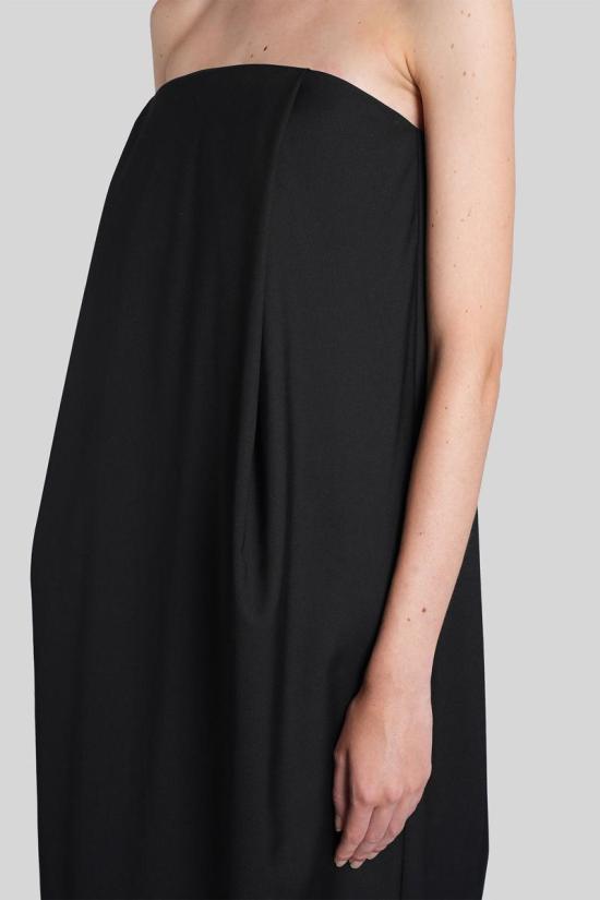 25FW 엔타이어 스튜디오 롱 원피스 425865 ESW W25 6006 Black - ENTIRE STUDIOS