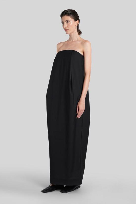 25FW 엔타이어 스튜디오 롱 원피스 425865 ESW W25 6006 Black - ENTIRE STUDIOS