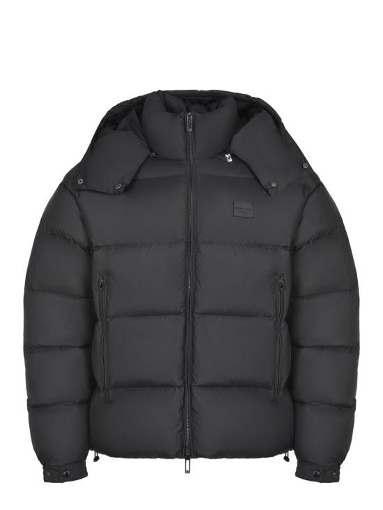 25FW 엠포리오 아르마니 숏패딩 EM003050AF18231 UC001 Black