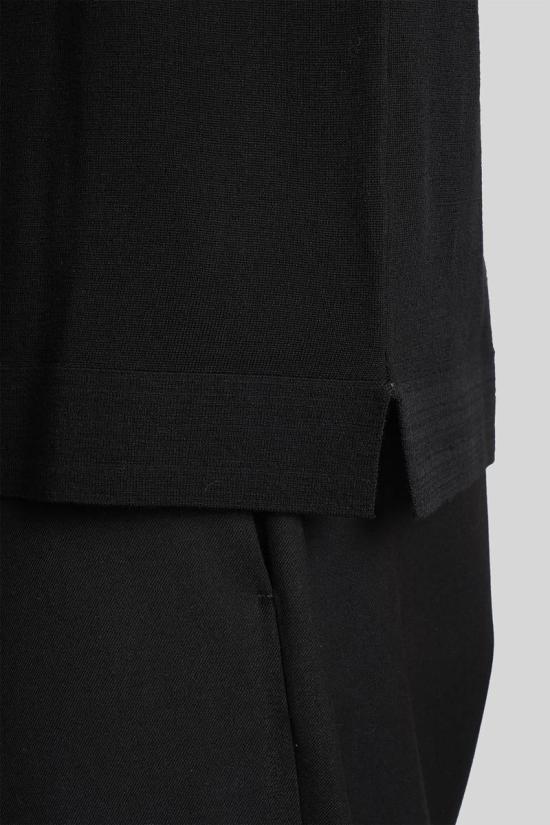 25FW 알파스튜디오 스웨터 429342 FE 6320C Black - ALPHA STUDIO