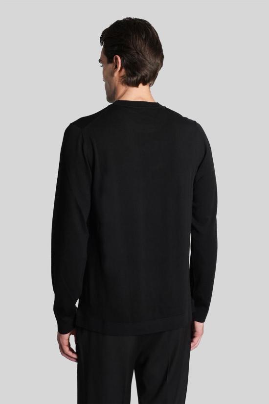 25FW 알파스튜디오 스웨터 429342 FE 6320C Black - ALPHA STUDIO