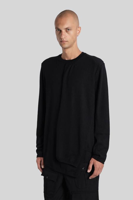 25FW 꼼데가르송 스웨터 426244 PP N012 W25 Black - COMME DES GARCONS