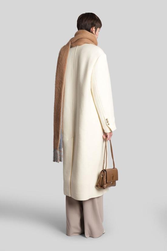 25FW 아미 코트 427927 FCO458 WV0078 Beige - AMI