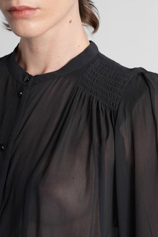 25FW 이자벨마랑에뚜왈 셔츠 424803 HT0189FA C3J01E Black - ISABEL MARANT ETOILE