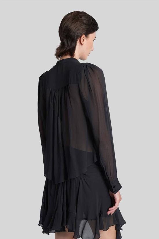 25FW 이자벨마랑에뚜왈 셔츠 424803 HT0189FA C3J01E Black - ISABEL MARANT ETOILE