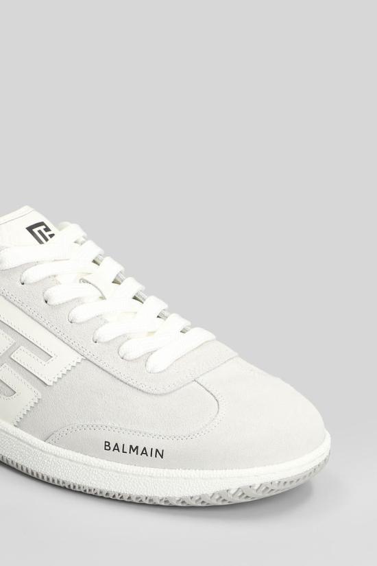 25FW 발망 뮬/슬리퍼 428184 FM1VI360LWSC GREY - BALMAIN