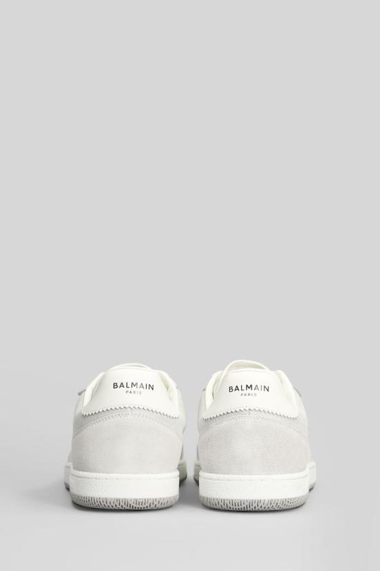 25FW 발망 뮬/슬리퍼 428184 FM1VI360LWSC GREY - BALMAIN