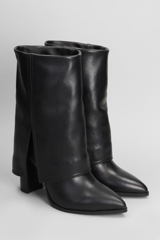 25FW 지젤 모아레 부츠 423461 DUCIE Black - GISEL MOIRE