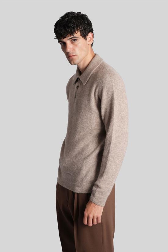 25FW 로베르토 콜리나 긴팔 셔츠 427354 253M32004 Brown - ROBERTO COLLINA