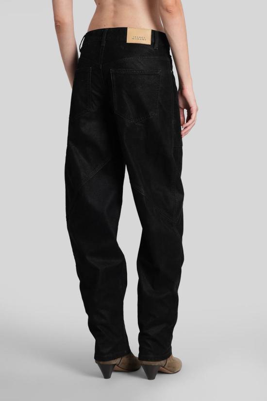 25FW 이자벨마랑에뚜왈 데님 팬츠 424800 PA0556FA C3B01E Black - ISABEL MARANT ETOILE