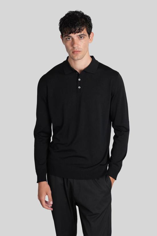 25FW 바레나 긴팔 셔츠 425968 KNU41000429 Black