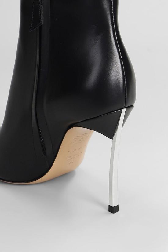 25FW 카사데이 부츠 425755 1Q630H100MC1890 Black - CASADEI