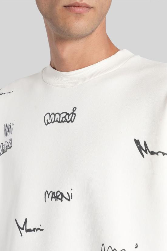 25FW 마르니 스웨터 426180 FUMU0074PYUSCY35 WHITE - MARNI