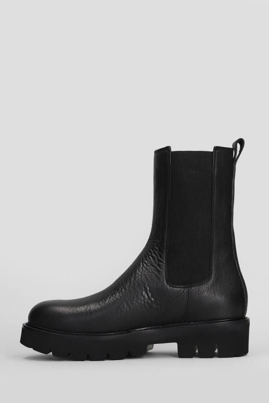 25FW 안나에프 뮬/슬리퍼 428872 9715 Black - ANNA F.