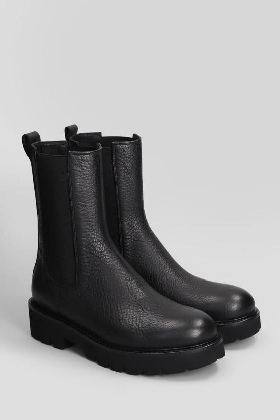 25FW 안나에프 뮬/슬리퍼 428872 9715 Black - ANNA F.