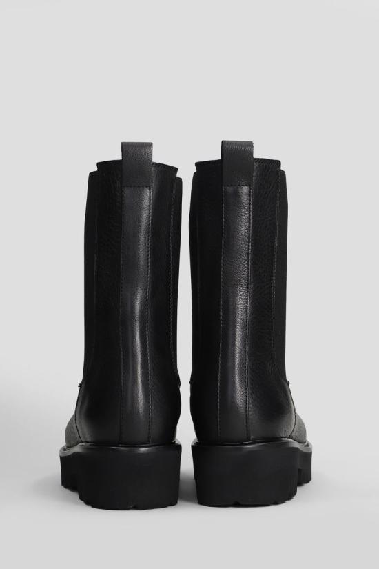 25FW 안나에프 뮬/슬리퍼 428872 9715 Black - ANNA F.