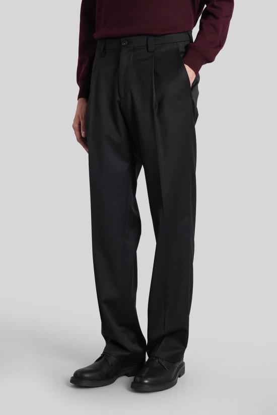 25FW 마이클 콜 숏팬츠 424568 MCWIL3589F25 Black - MICHAEL COAL