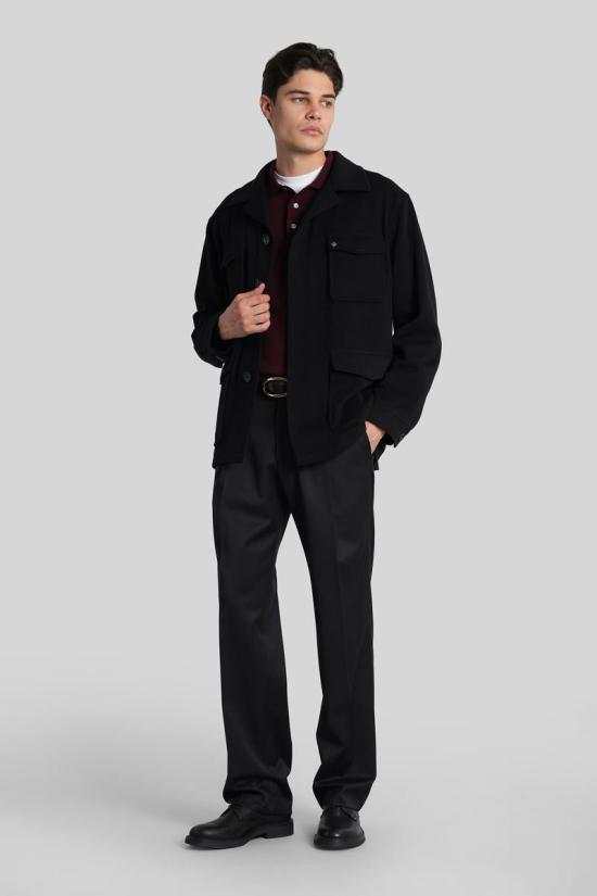 25FW 마이클 콜 숏팬츠 424568 MCWIL3589F25 Black - MICHAEL COAL