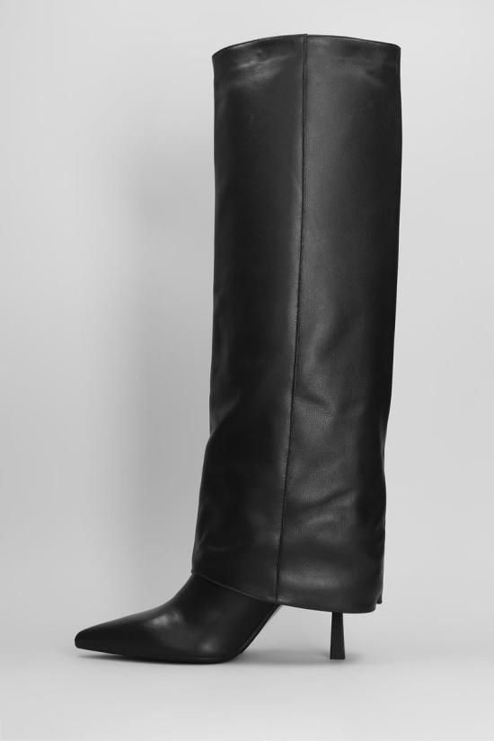 25FW 지젤 모아레 부츠 423454 EMILY Black - GISEL MOIRE